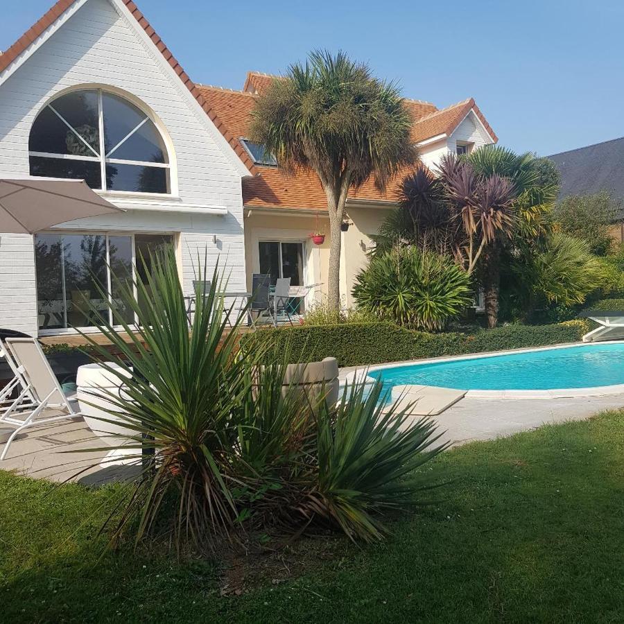 Grande Chambre Entre Caen Et La Mer Chambre Terrasse Jardin Et Piscine Mathieu Exteriér fotografie
