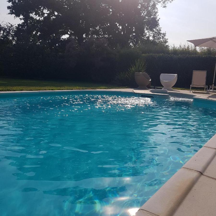 Grande Chambre Entre Caen Et La Mer Chambre Terrasse Jardin Et Piscine Mathieu Exteriér fotografie