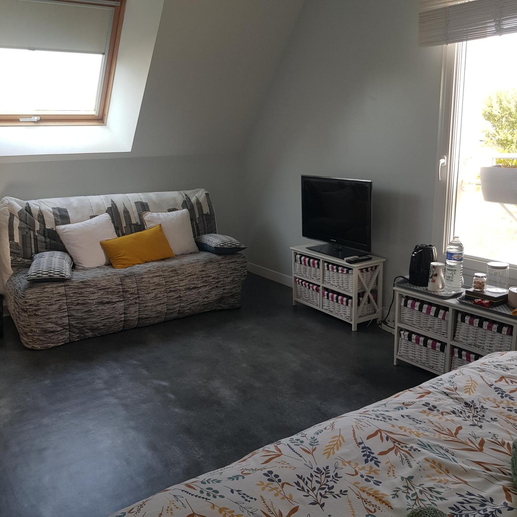 Grande Chambre Entre Caen Et La Mer Chambre Terrasse Jardin Et Piscine Mathieu Exteriér fotografie